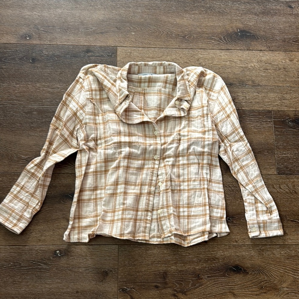 Old navy‎ the boyfriend shirt flannel large